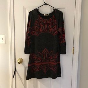 Knit 3/4 length sleeve dress ❤️Bundle 3 for $15❤️